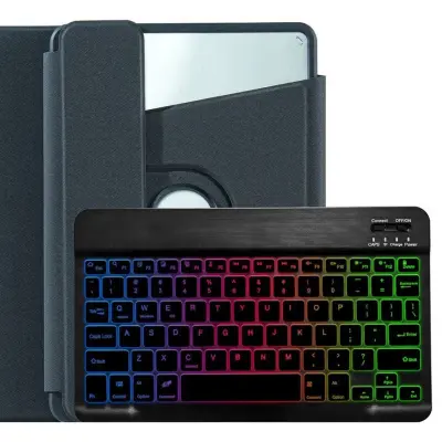 Akrilno vrtljivo ohišje Bluetooth tipkovnice za Samsung Tab A9 8.7''