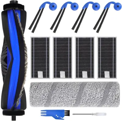 Komplet nadomestnih dodatkov, združljiv z Ecovacs X11 OMNICYCLONE / X11 PRO Omni