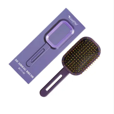 3D masažni glavnik z zračno blazino - masaža lasišča in glajenje las