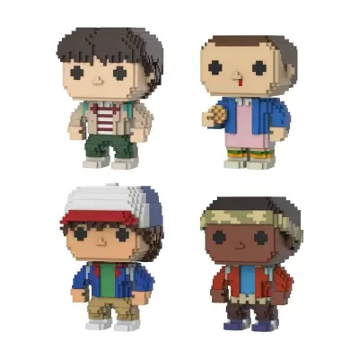 FUNKO 8 BIT POP: STRANGER THINGS 4PK