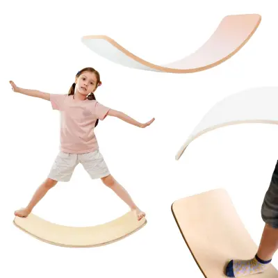 Ravnotežna deska Profi bela