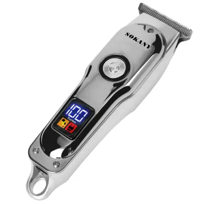 Sokany, Profesionalni akumulatorski strižnik za lase, Srebrna