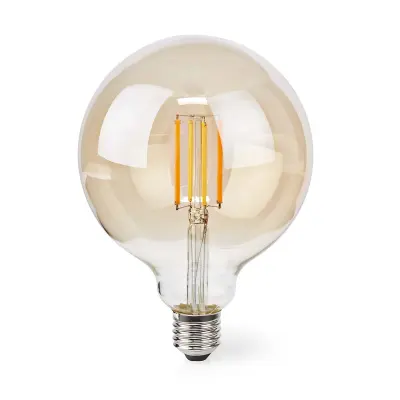 Nedis, SmartLife Wi-Fi LED 7W 806lm E27 žarnica v obliki krogle, Bela
