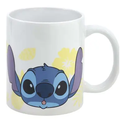 Disney, Vrč iz keramike 325 ml Prilagoditev zbirke Stitch Ananas, Bela
