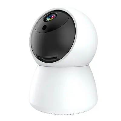 Notranja 360° Wifi 2,4 GHz HD 1080p XBot kamera za zaznavanje zvoka, Bela