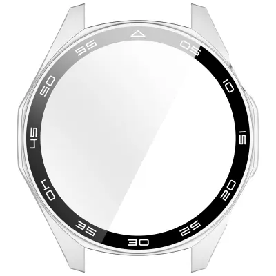 Združljivo ohišje Silver Scale za Huawei Watch GT6 41MM - PC + kaljeno steklo