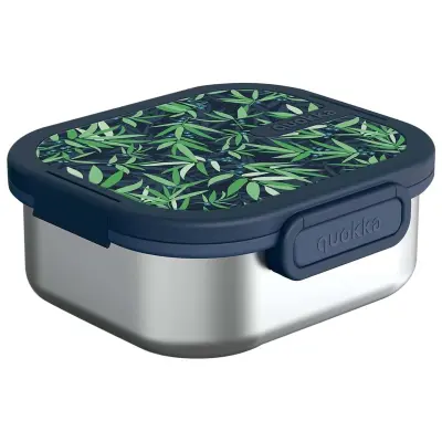 Quokka, Posoda za hrano iz nerjavečega jekla, neprepustna, ultra močna, brez BPA, Modro morsko