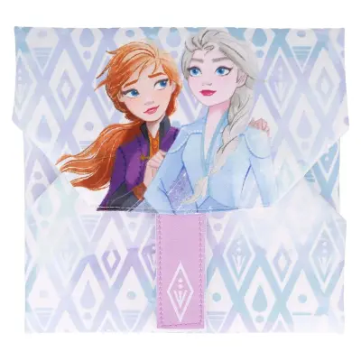 Frozen, Torba za zajtrk za večkratno uporabo, pralna, brez BPA, Modra