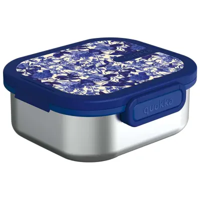 Quokka, Posoda za hrano iz nerjavečega jekla, neprepuščajoča, ultra močna, Modra