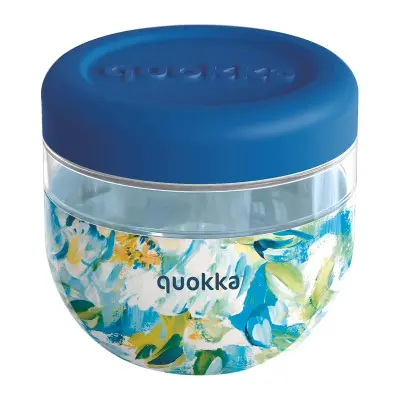 Quokka, Posoda za hrano z motivom potonik 500ml s protizdrsnim pokrovom, Modra