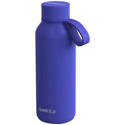 Quokka, Termo steklenica 510ml, kolekcija Solid s trakom, Modra noč