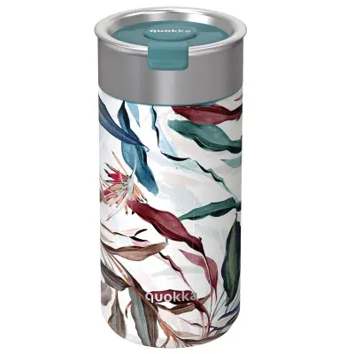 Quokka, Termo steklenica 400ml z infuzerjem in izolacijo, model Boost, Večbarvno