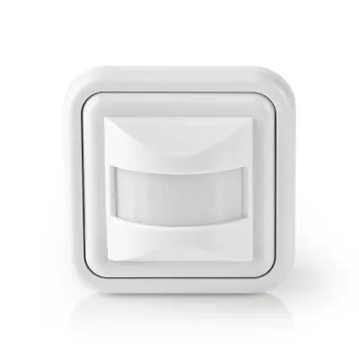 Nedis, Notranji detektor gibanja tip F 160° 500W 3 do 2000Lux PIR senzor 9m, Bela