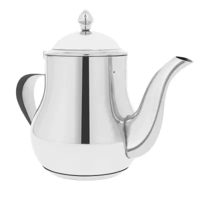 Signature, Čajnik iz nerjavečega jekla, prostornina 1,2 L, z izlivom in pokrovom, Srebrna
