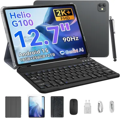 Tablični računalnik BLACKVIEW LINK 8 siv, 12+256GB, ANG tipkovnica + miška