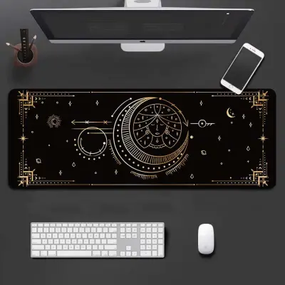 Dvanajst ozvezdij podloga za tipkovnico z robom - Devica, velika in vzdržljiva