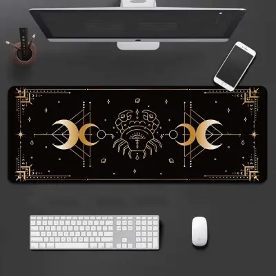 Podloga za tipkovnico z obrobo - Rak, velika, protizdrsna in enostavna za čiščenje