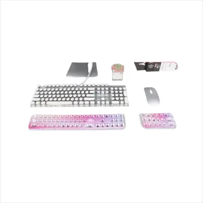 Ergonomski komplet podloge za miško in tipkovnico z oporo za zapestje Multicolor1