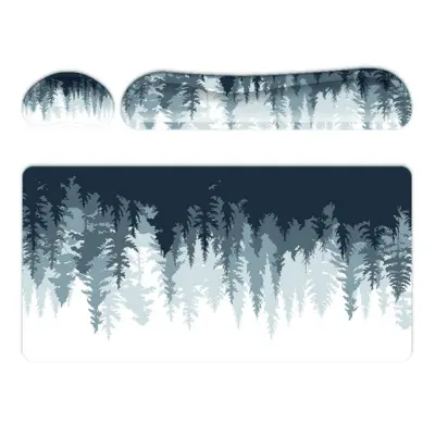 Set mehkih ergonomskih podlog za miško z naslonom za zapestje na tipkovnici   Model 3