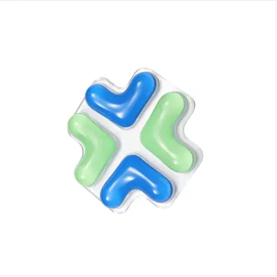 Silikonska podloga za miško z majhnim vetrnim mlinom za udobje in podporo Multicolor2