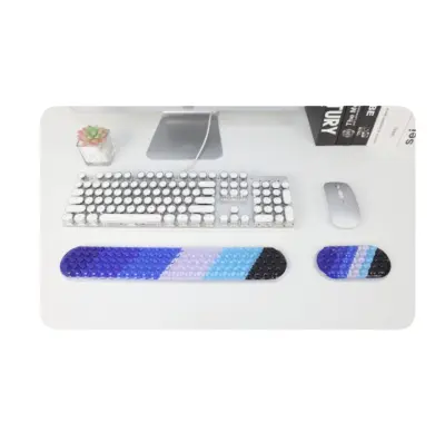 Ergonomski komplet podloge za miško in tipkovnico z oporo za zapestje Multicolor4