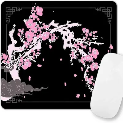 Podloga za miško s kvadratnim robom proti drsenju - naravna gumijasta podlaga