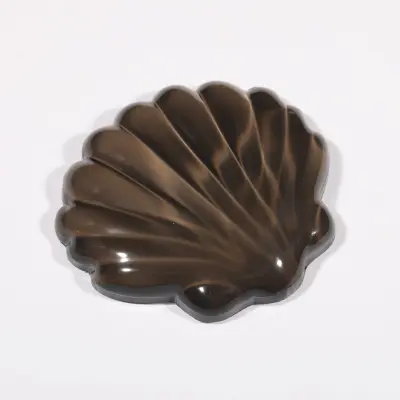 Ergonomsko prozorno silikonsko podlogo za miško za udobje in podporo Black