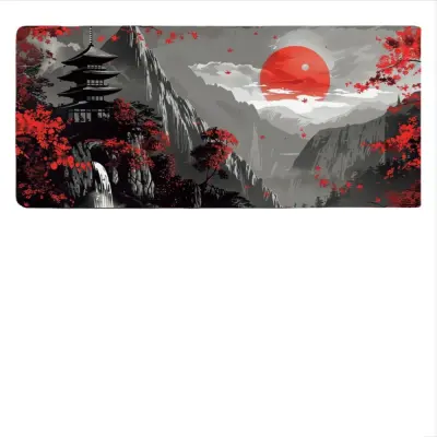 Udobna podloga za miško z japonskim motivom za domačo in pisarniško uporabo  S