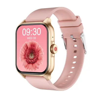 Pametna ura s srčnim utripom, krvnim tlakom, merjenjem kisika v krvi in pedometrom Champagne