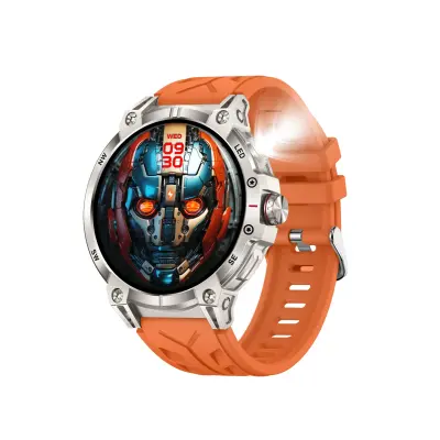 Vsestranska pametna ura z merjenjem zdravja in dolgotrajno baterijo Orange