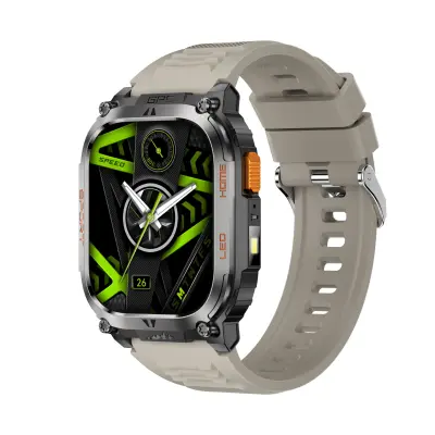 GPS Športna Pametna Ura z Natančnim Sledenjem in Dolgo Življenjsko Dobo Baterije Grey