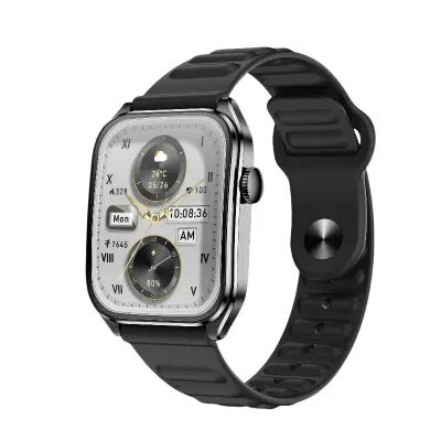 1.93" AMOLED Bluetooth Klic Pametna Ura, Združljiva z GloryFit APP Black