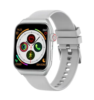 Vsestranska siva pametna ura z merjenjem zdravja in športnimi načini