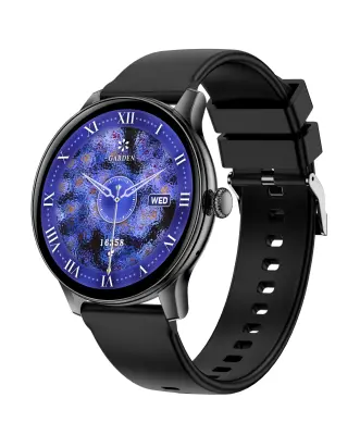 Vsestranska pametna ura z merjenjem zdravja in športnimi funkcijami Black