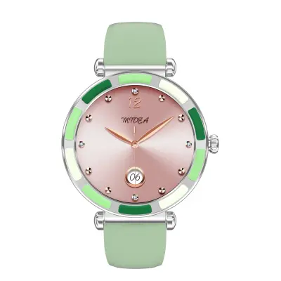 Večnamenska pametna ura z Bluetooth klicanjem in spremljanjem zdravja Green