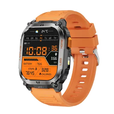 GPS Športna Pametna Ura z Natančnim Sledenjem in Dolgo Življenjsko Dobo Baterije Orange