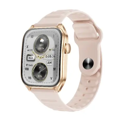 1.93" AMOLED Bluetooth Klic Pametna Ura, Združljiva z GloryFit APP Pink