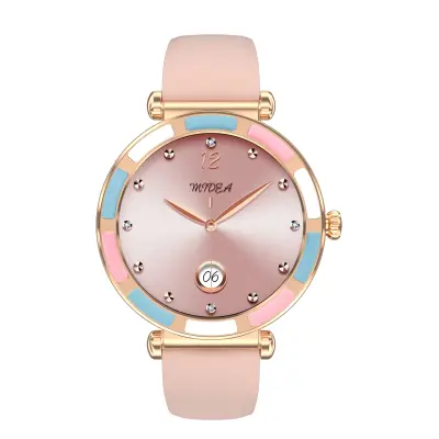 Večnamenska pametna ura z Bluetooth klicanjem in spremljanjem zdravja PinkGold