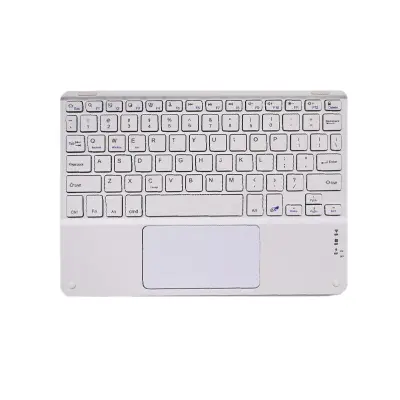 Brezžična tipkovnica s sledilno ploščico za tablične računalnike White L