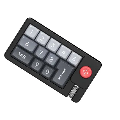 Žična mehanska igralna tipkovnica XSX-K810 z RGB osvetlitvijo in makro tipkami Black