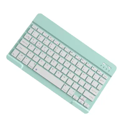 Brezžična Bluetooth tipkovnica - 10-palčna, polnilna Green