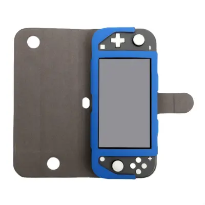 Etui za Nintendo Switch Lite, zaščitni ovitek iz PU usnja Blue