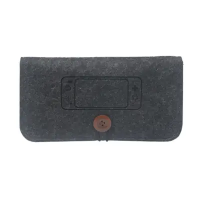 Etui za shranjevanje, združljiv s Switch Lite: prenosna zaščita iz filca Black