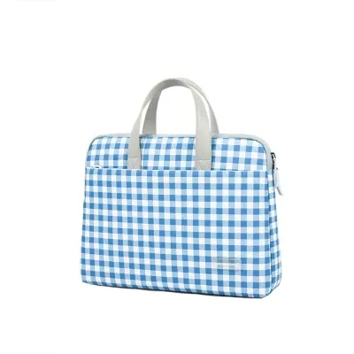 14-palčna torba za prenosnik: elegantna, lahka in vodoodporna torba iz najlona Oxford Blue