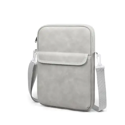 Torba za prenosnik iz oksfordske tkanine: odporna na udarce, vodoodporna torba za tablične računalnike za 11/13-palčne prenosnike Grey 13 palcev