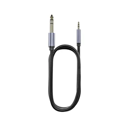 Dvojno oklopljen avdio kabel 3,5 mm na 6,5 mm stereo za profesionalce  5 m