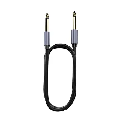 6.5 mm na 6.5 mm Mono Avdio Kabel s Ščitom za Mešalnik, Kitare, Klavir  1 m