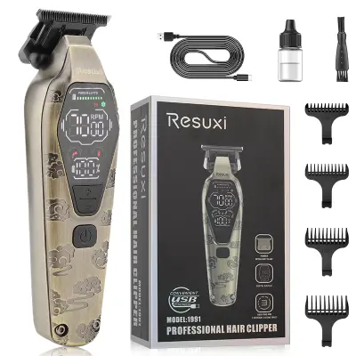 Akumulatorski strižnik - Profesionalni prirezovalnik za popolno pričesko