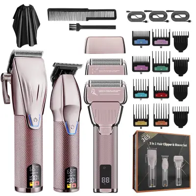 Moški komplet strižnikov in brivnikov za domačo uporabo - Brezžični komplet za nego