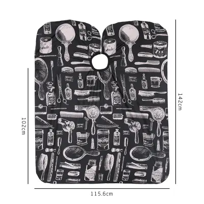 Črna frizerska ogrinjala: Profesionalna frizerska predpasnik